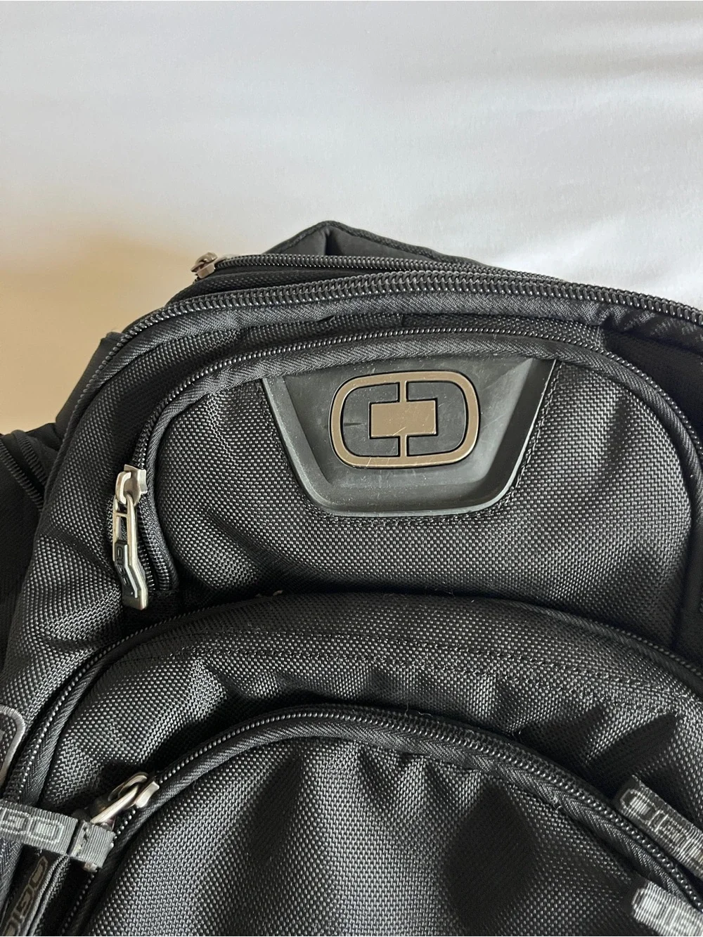 OGIO Black Heavy Duty Multi-Pocket Tech Laptop Backpack Travel School Rucksack